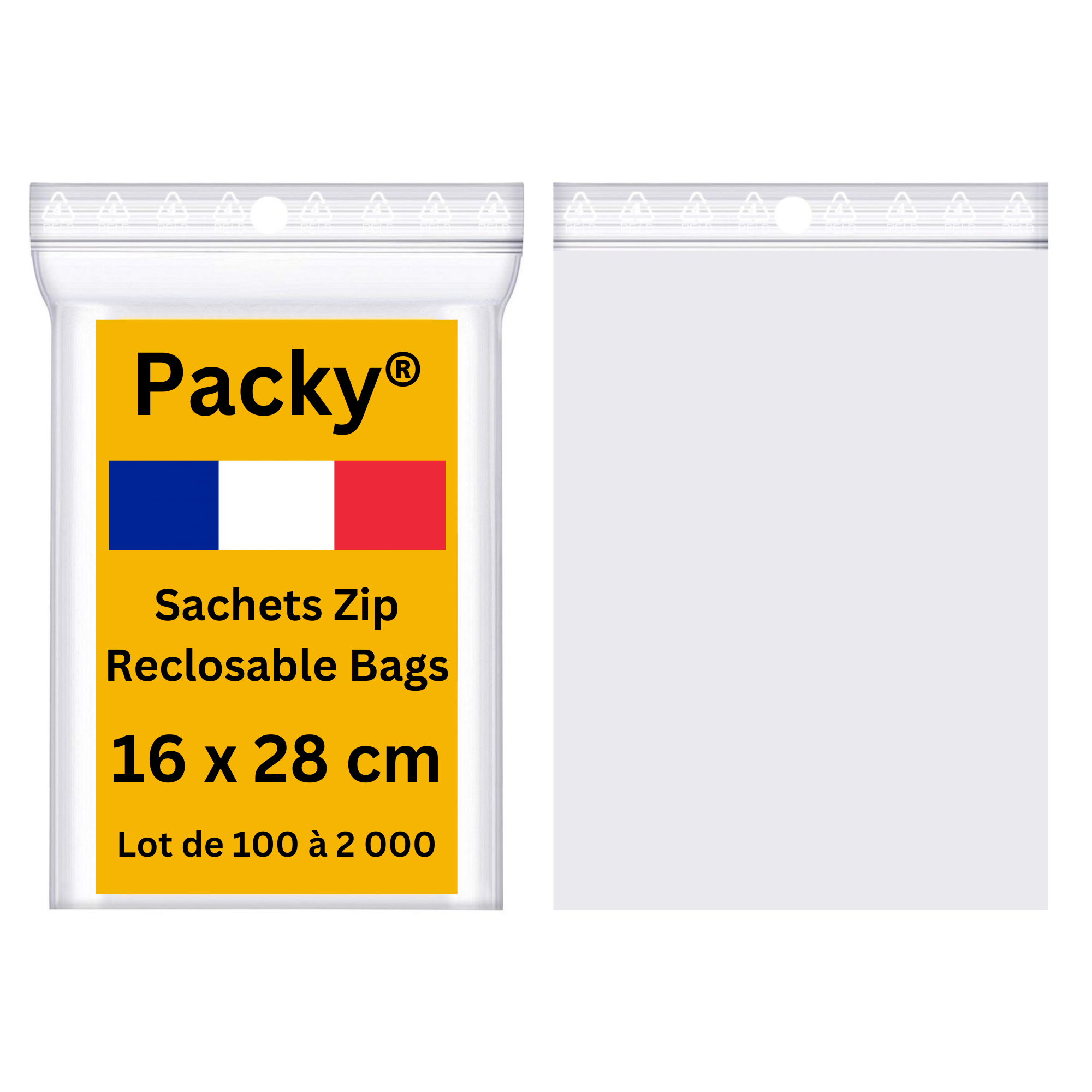 Generic Pack de 200 Sachets d'Expédition Neutre Scellables 23 x 15 cm  Vendeurs Jumia à prix pas cher
